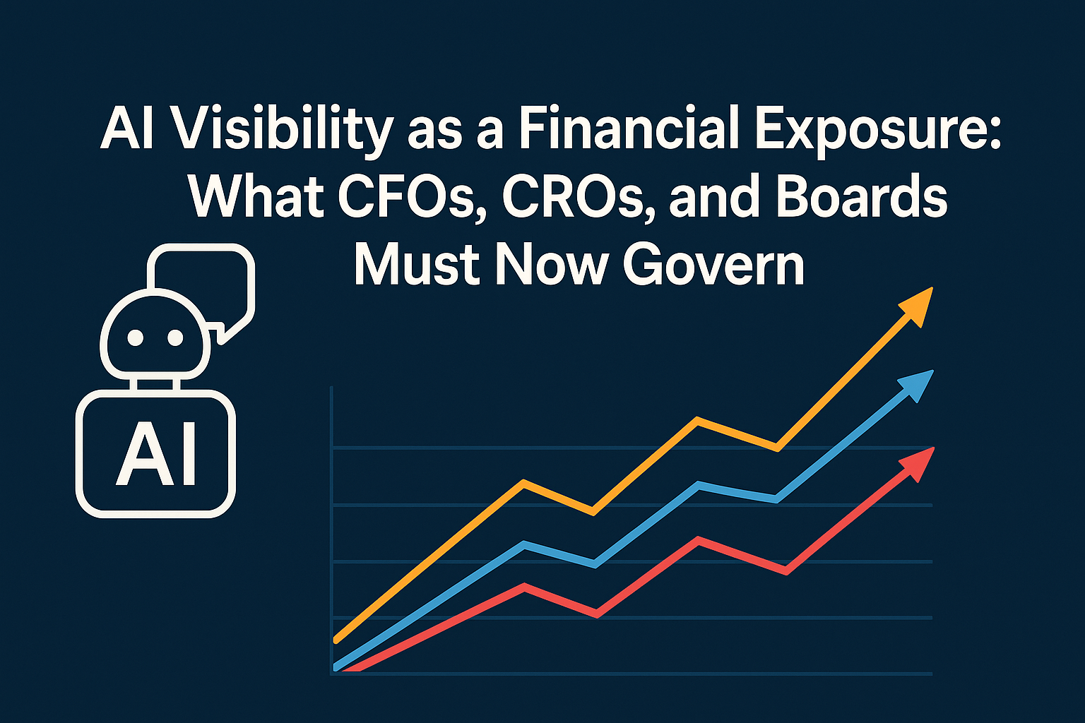 AI Visibility as a Financial Exposure: What CFOs, CROs, and Boards Must Now Govern