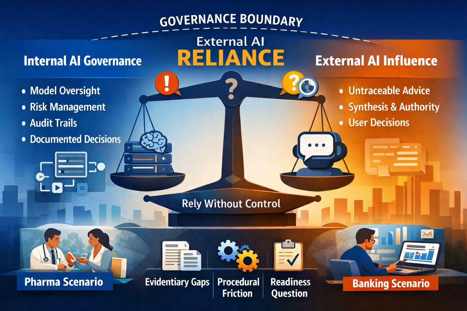 External AI Reliance and the Governance Boundary Institutions Need to Redraw