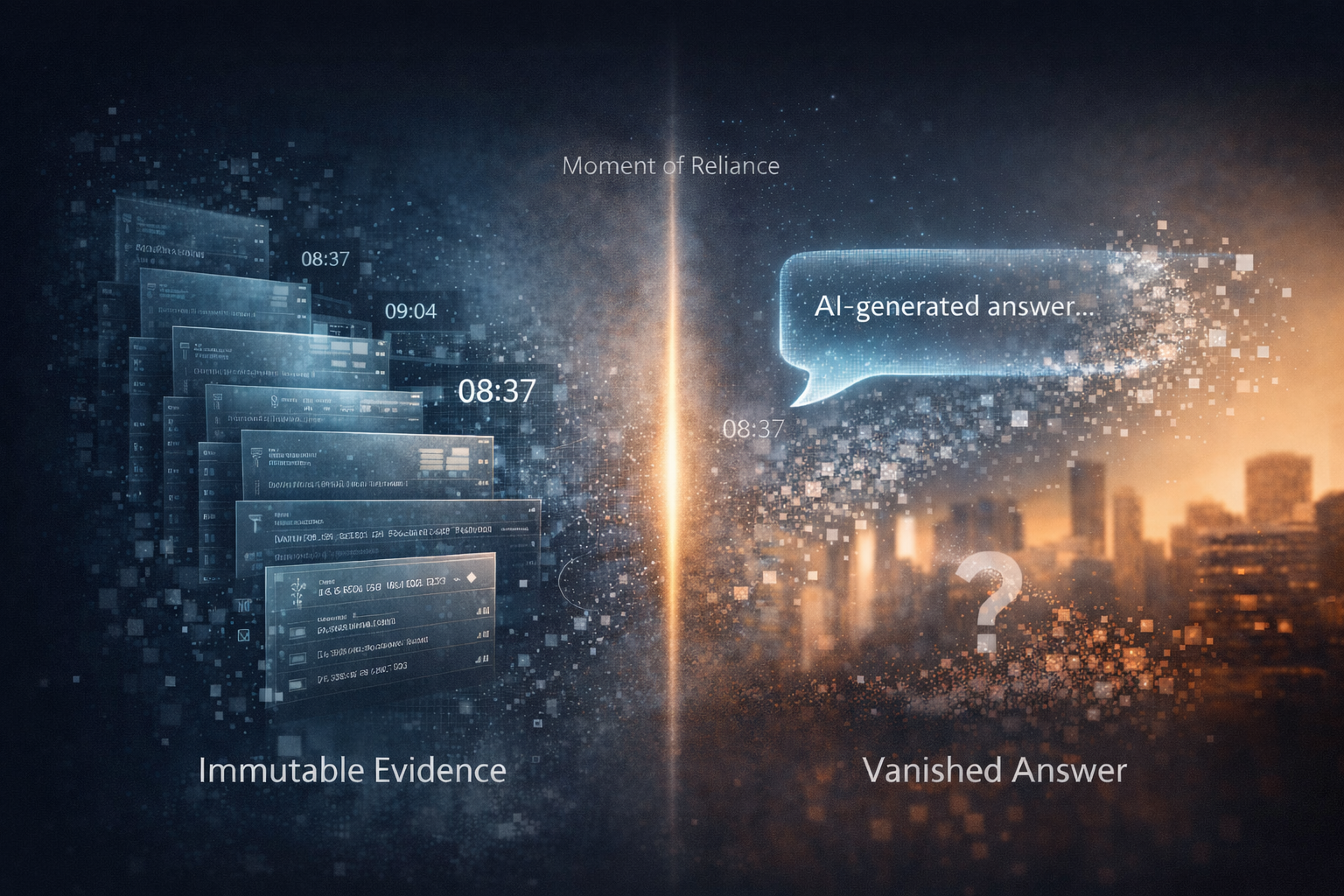 From External AI Representations to a New Governance Gap