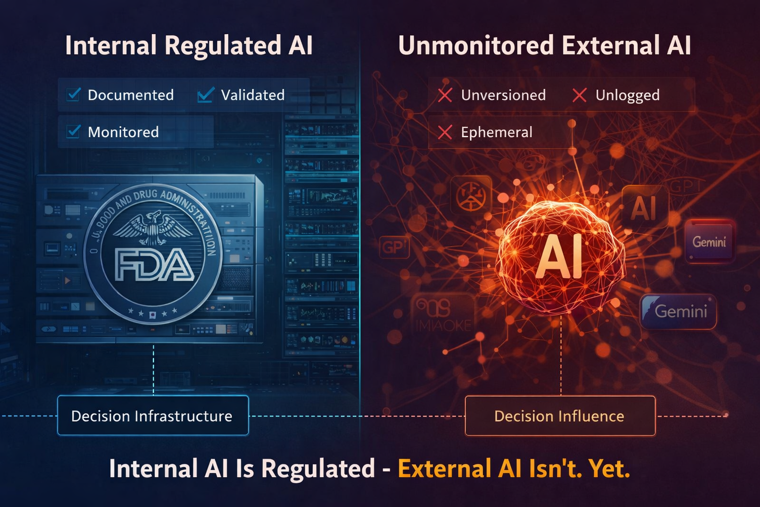 Internal AI Is Regulated. External AI Isn’t. Yet.